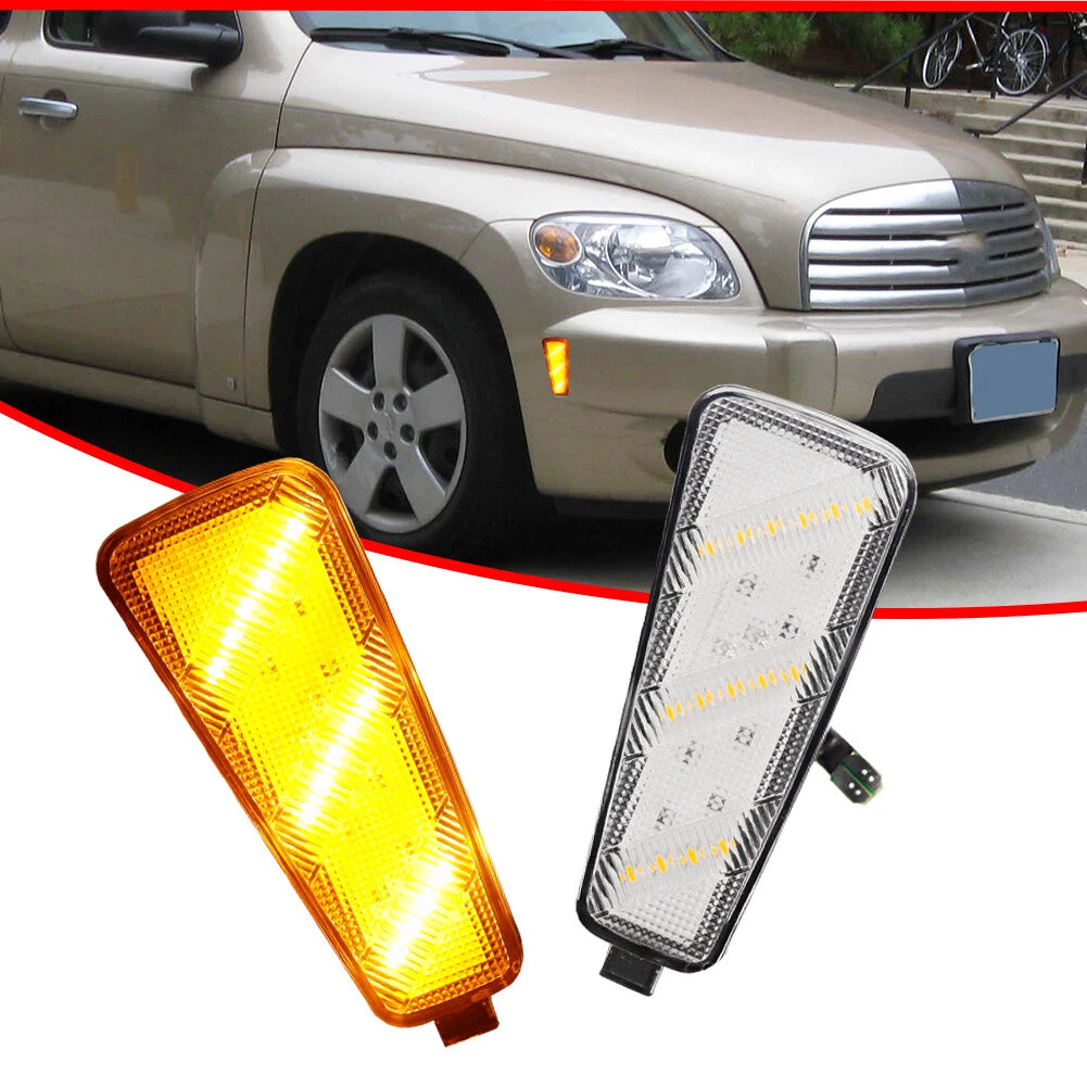 LED Front Bumper Side Marker Lights for Chevrolet HHR (2006–2011)