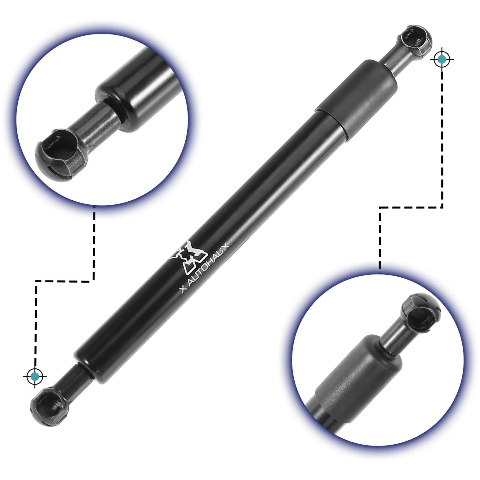 Set of 2 Tailgate Lift Support Gas Springs for Dodge Ram 1500 (2009–2019)