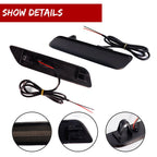 Amber LED Front Bumper Side Marker Reflectors for Chrysler Sebring (2007–2010)