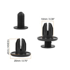 20pcs Plastic Expanding Rivet for BMW Mini Cooper E81 E82 E83