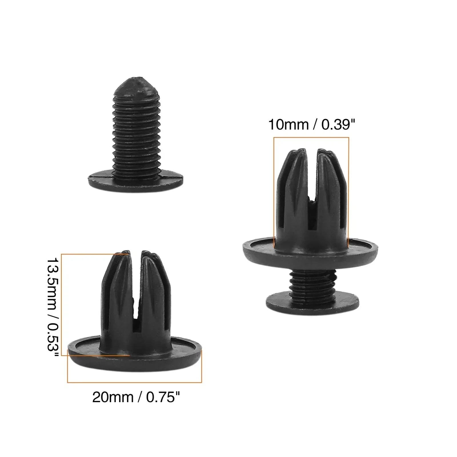 20pcs Plastic Expanding Rivet for BMW Mini Cooper E81 E82 E83