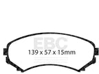 Front Brake Pad Set for Mazda MPV (1992–1993) VN725ZW