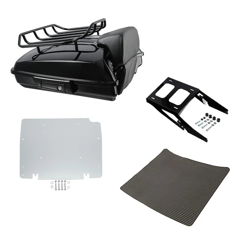 Trunk Backrest Mount Rack Plate for Harley Sport Glide FLSB (2018–2021)