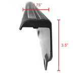 Tailgate Protector for Toyota Tacoma (2005–2015) - Black ABS Molding Cap