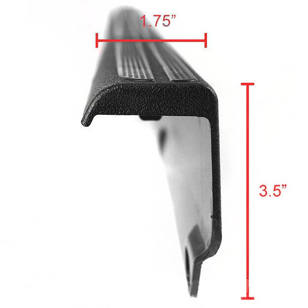 Tailgate Protector for Toyota Tacoma (2005–2015) - Black ABS Molding Cap