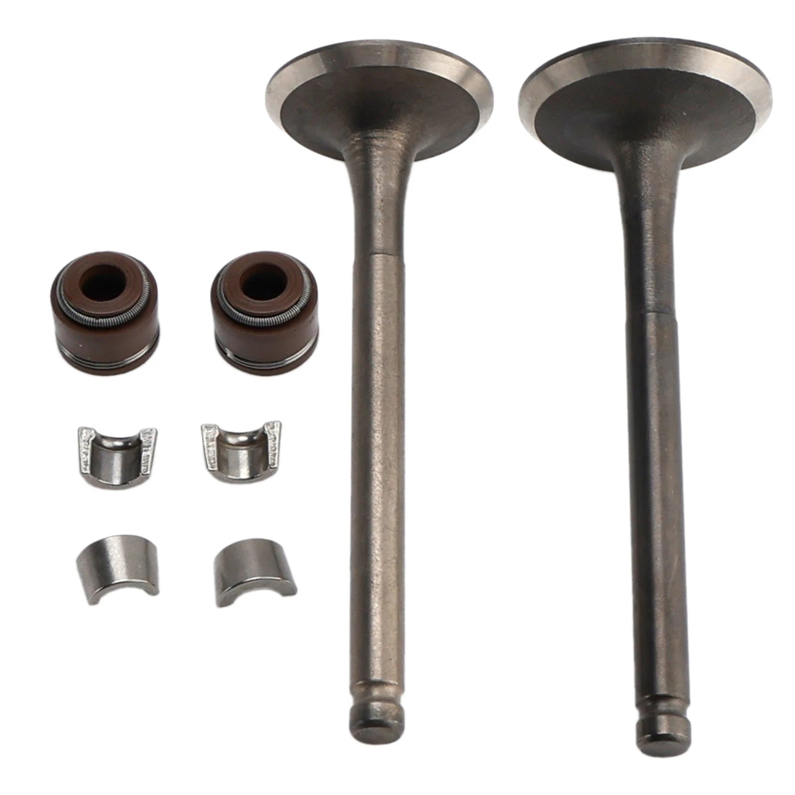 65mm Valve Set Inlet & Exhaust for GY6 125cc 157QMJ (Fits Jonway, Roketa, Baja, Sunl)