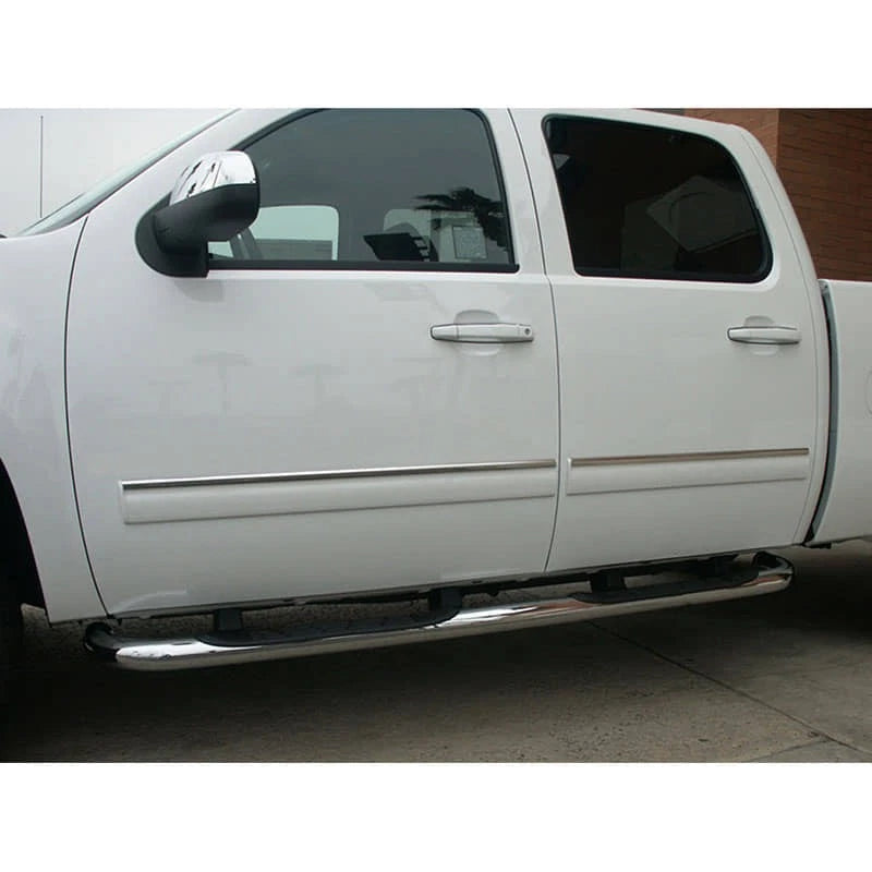 Chrome Door Trim 1 inch Replacement for Chevrolet Silverado HD (2007–2008)