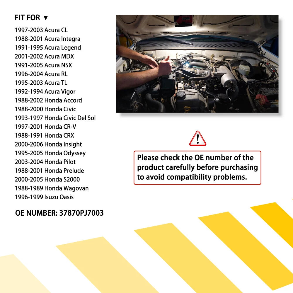 Engine Coolant Temperature Sensor for Honda Civic Acura (YYYY–YYYY)