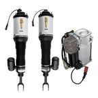 Front Suspension Air Spring Bag Shock w/ Compressor for VW (1998–2005)