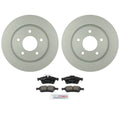 Bosch QuietCast Rear Rotors & Ceramic Brake Pad Kit for Mazda 3 Sport (2004–2013)