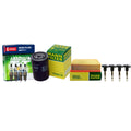 Set of 4 Mann Filters & 4 Denso Iridium TT Spark Plugs for Audi A4