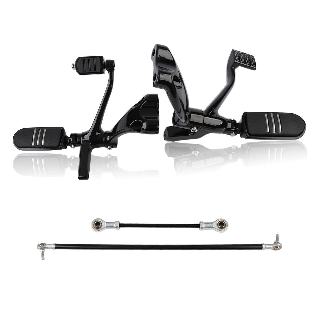 Forward Control Pegs Linkage Levers for Harley Sportster XL883 XL1200 (2004–2013)