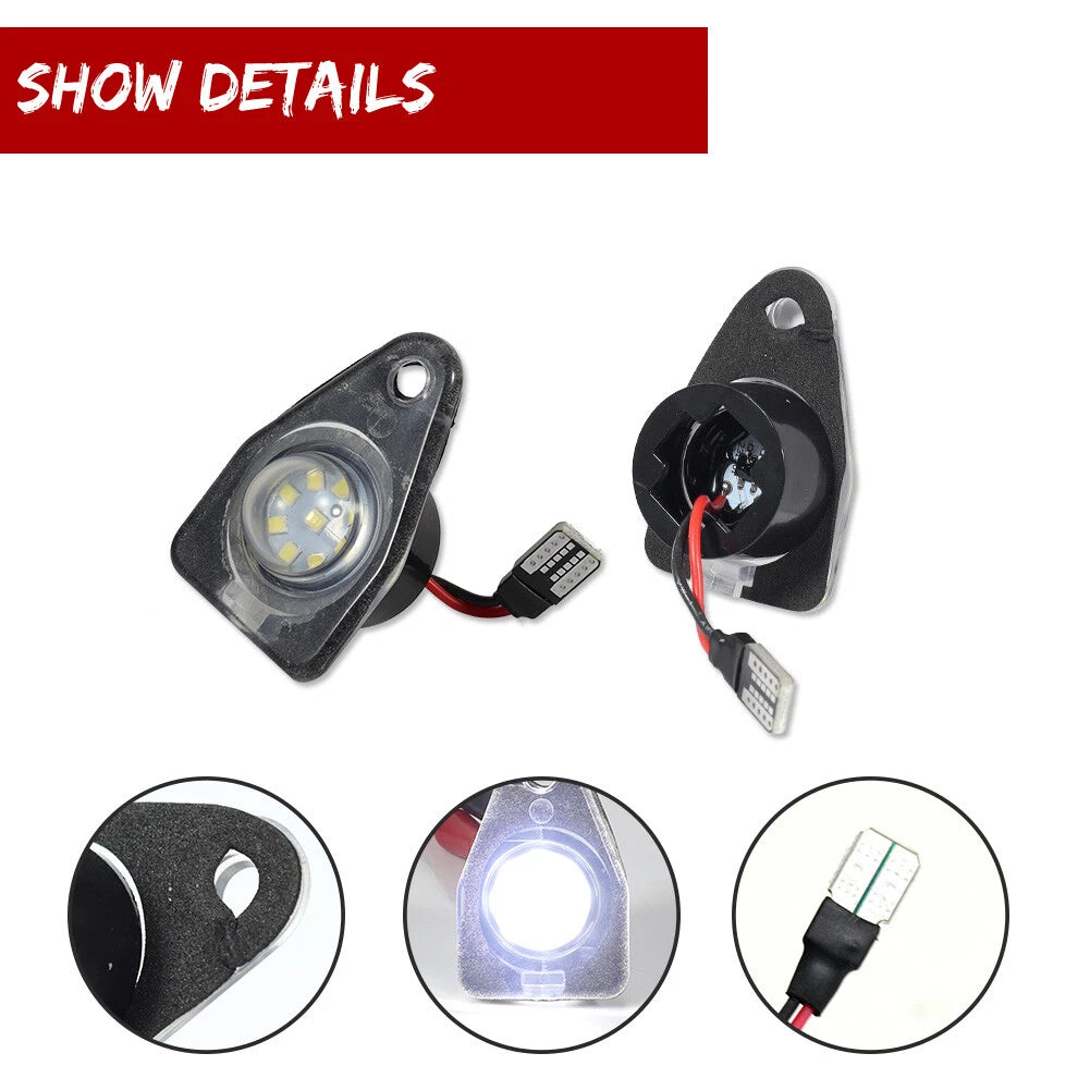 LED License Plate Light Pair for Ford Expedition, Freestar, Taurus, Navigator