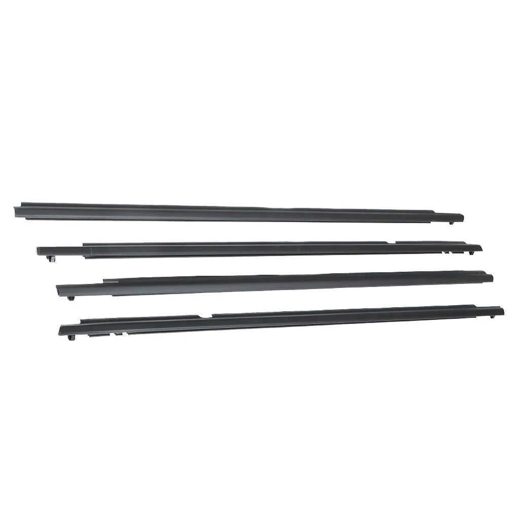 Set of 4 Weatherstrip Window Moulding Trim Seal for Toyota Corolla (2009–2012)