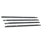 Set of 4 Weatherstrip Window Moulding Trim Seal for Toyota Corolla (2009–2012)