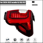 Chrome Trim RH Tail Light Assembly for GMC Acadia (2020–2023)