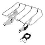 Chrome Quick Release Luggage Rack for Harley Street Electra Glide (2014–2025)
