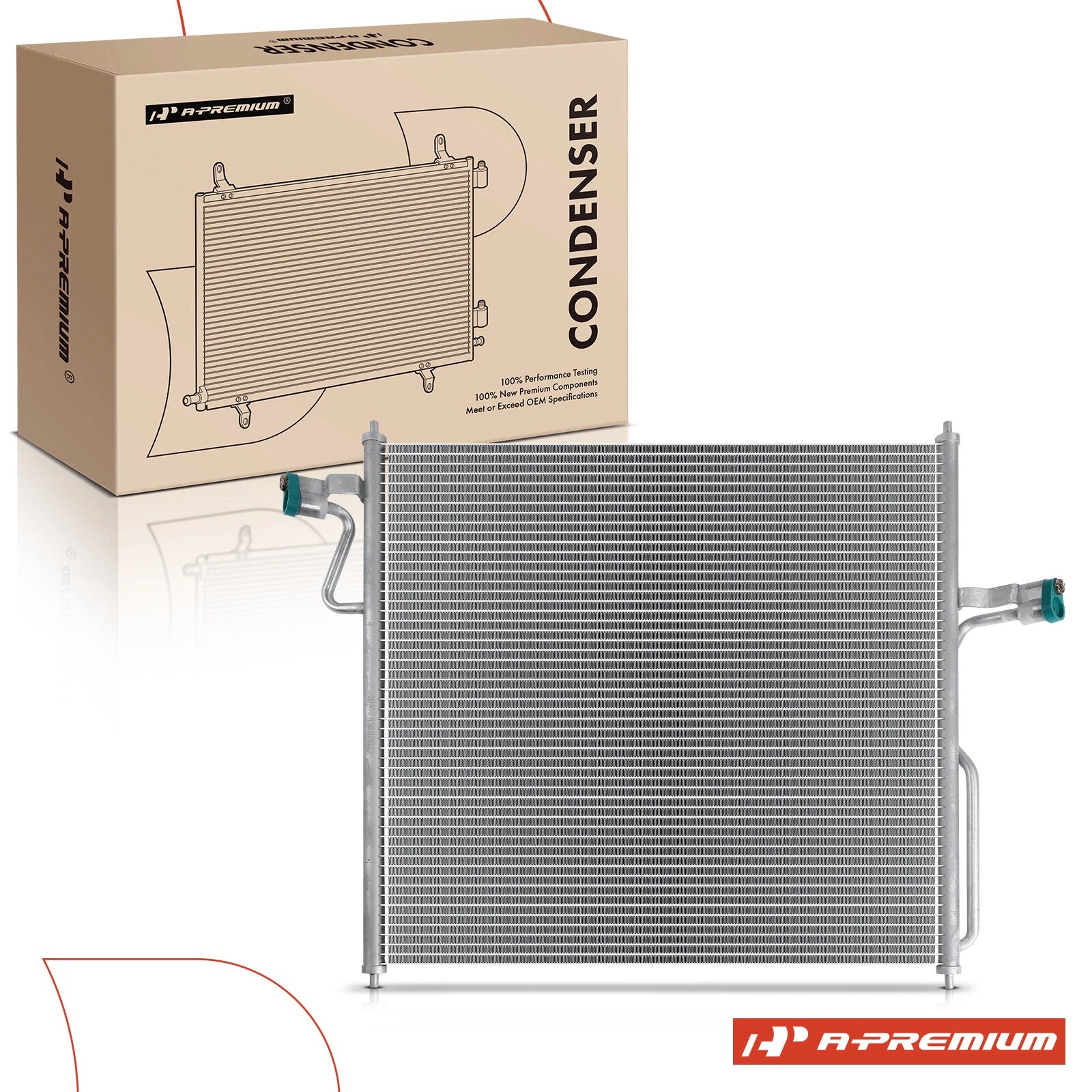 A/C Condenser for Ford Explorer Ranger Mazda B4000 (1996–2011)