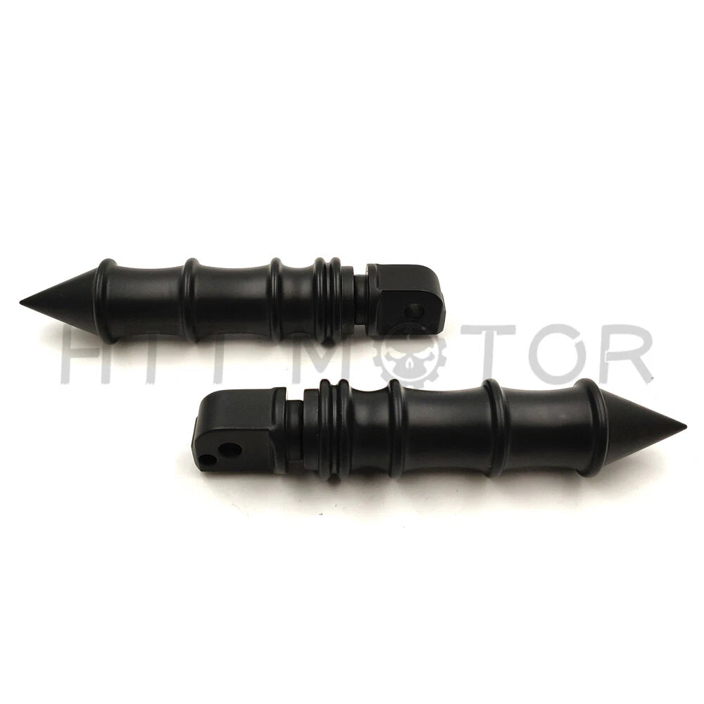 Spike Bamboo Footpegs for Harley-Davidson Softail Slim FLSL & Breakout FXBR (2018–2023)