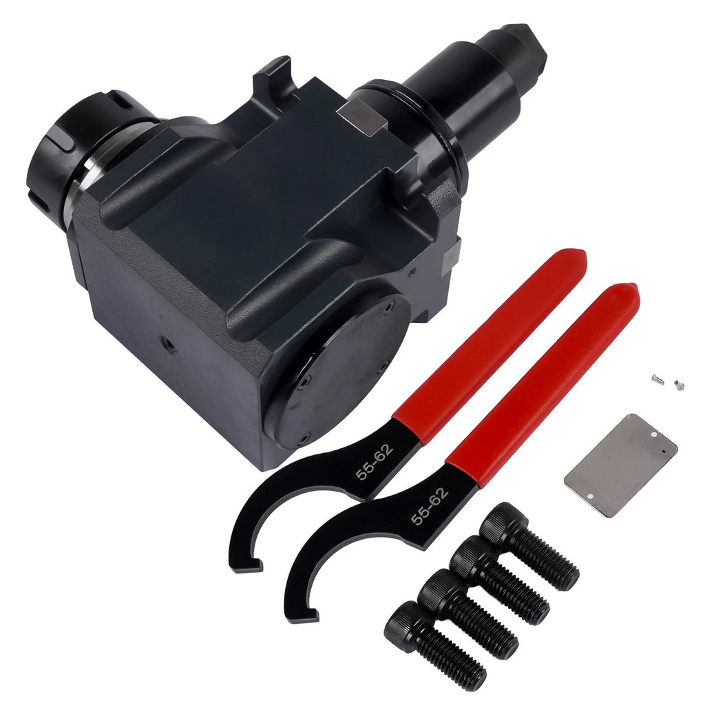 Driven Tool Holder for CNC Lathe (BMT65-90°-72-ER40)