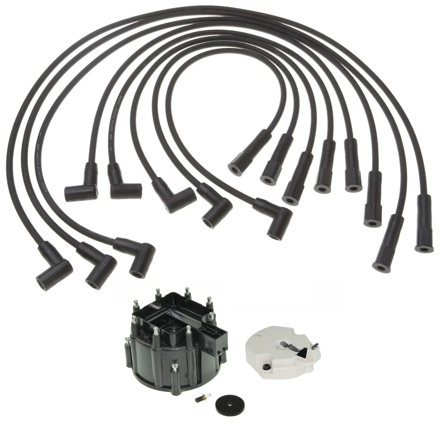 Distributor Rotor Cap & Wires Kit for ACDelco Ventura Delta 88 V8