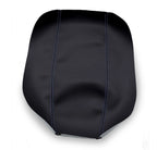 Console Lid Armrest Cover for Scion TC (2005–2010) Blue Stitch PVC Leather