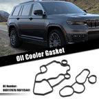 Set of 1 Oil Cooler Gasket for Audi A3 2.0L (2006–2008) 06D117070/06F115441 Rubber