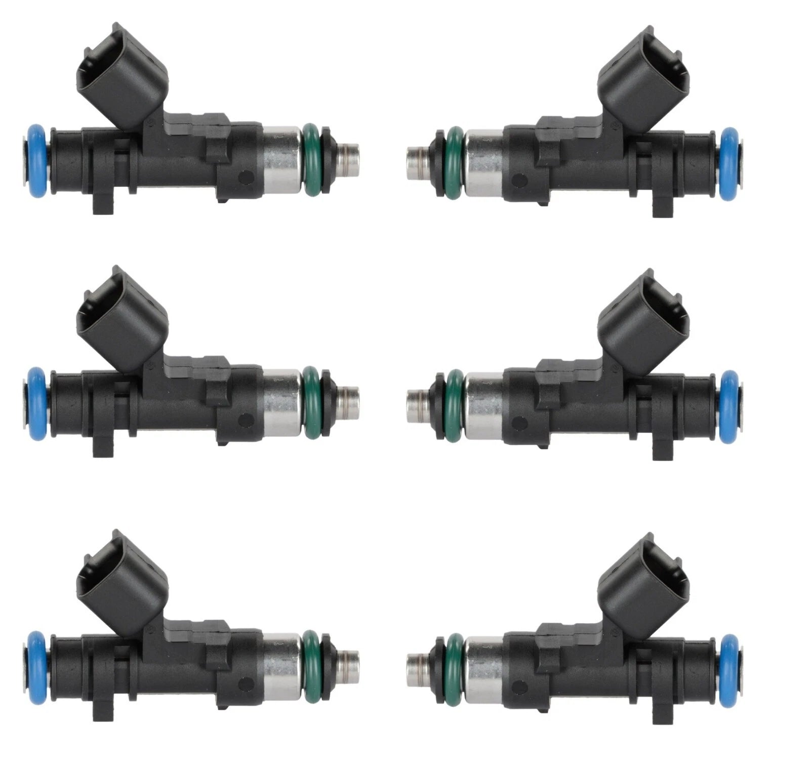 Set of 6 Gasoline Fuel Injectors for Chrysler Dodge V6