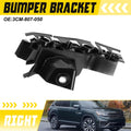 Right Front Bumper Bracket for Volkswagen Atlas (2021–2023) Black