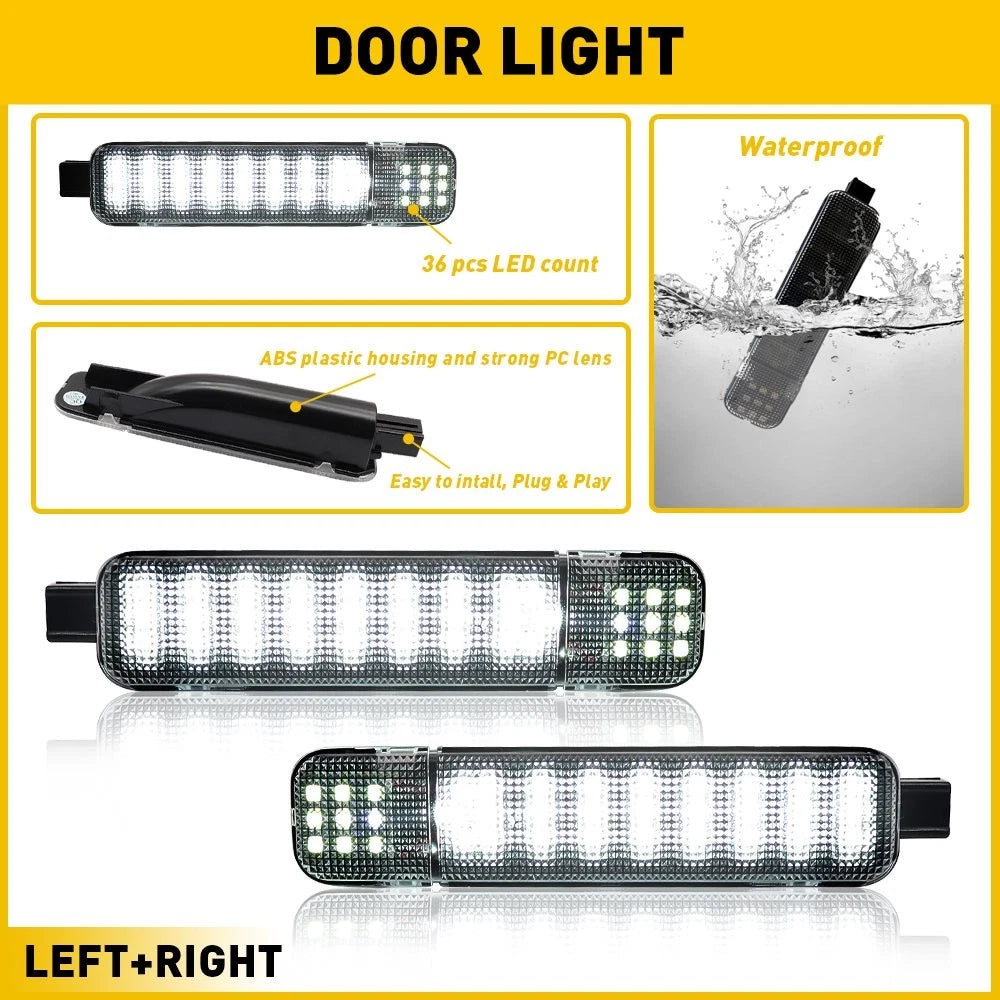 LED Door Courtesy Light for Chevrolet GMC Pickup C/K 1500 2500 3500 (1997–2000)