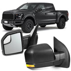 Pair Side Towing Mirrors for Ford F-150 (2015–2020) Power Heated Turn Signal