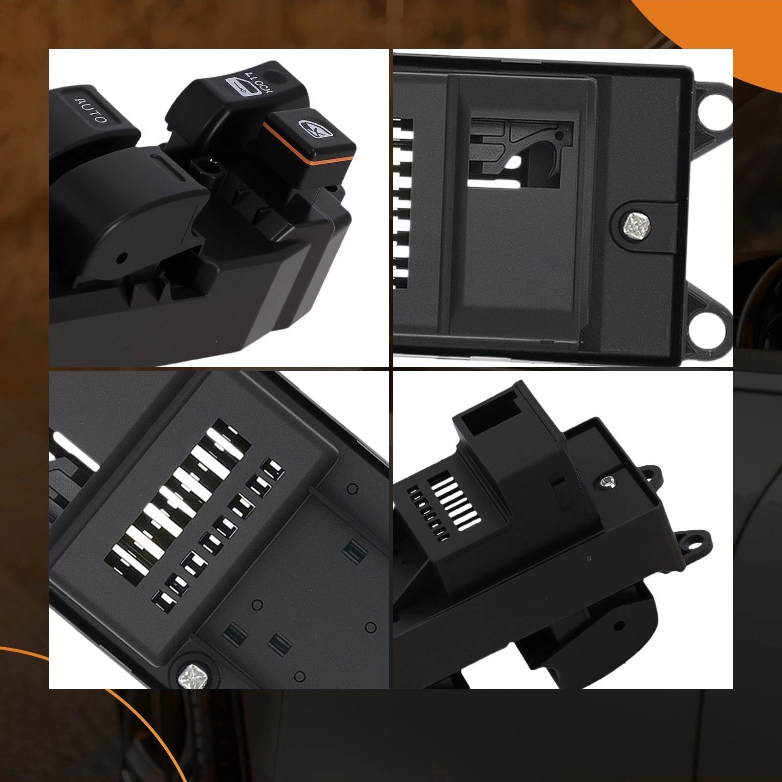 Power Window Master Switch for Scion xA xB Corolla (2003–2008) 84820AA070 Black