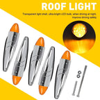 Amber LED Torpedo Cab Marker Lights for Kenworth Peterbilt