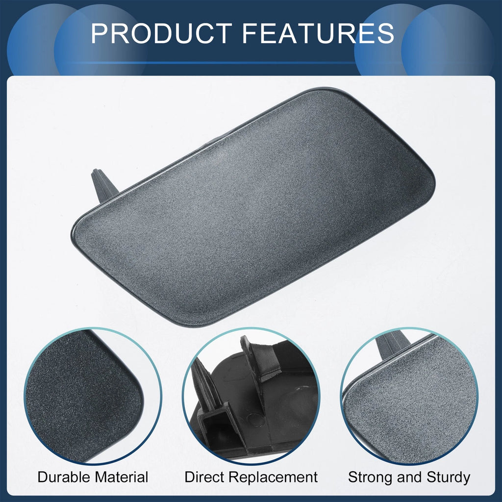 Front Right Washer Nozzle Cover Cap for Audi A3 (2017–2020) 8V3955276 Gray