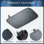 Front Right Washer Nozzle Cover Cap for Audi A3 (2017–2020) 8V3955276 Gray