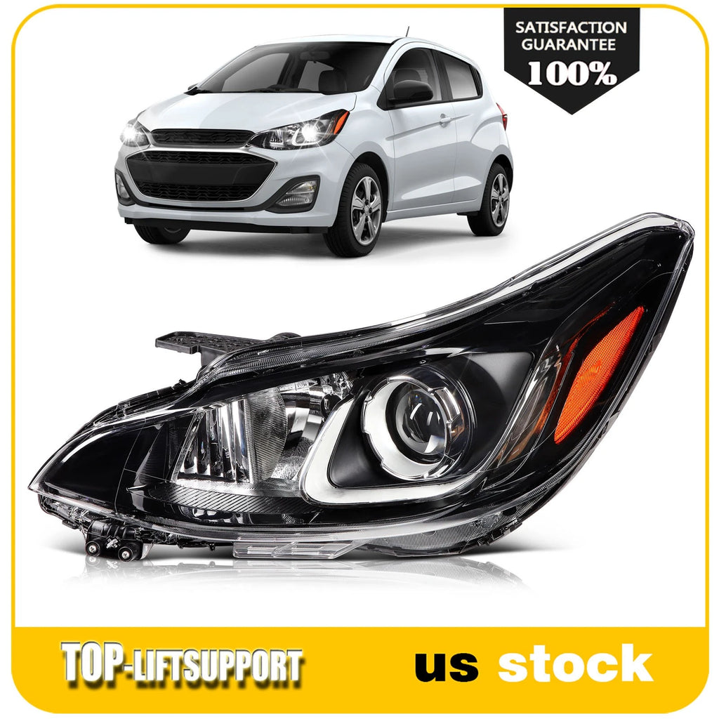 Left Side Headlight Assembly with Projector for Chevy Spark (2019–2022)