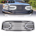 Chrome Grille Shell with Light for Dodge RAM 1500 2500 3500 (2006–2009)