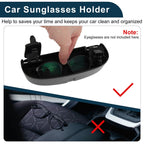 Sunglasses Case for Volkswagen Golf (2010–2023) Eyeglasses Holder Black