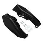 Mid Frame Air Deflectors for Harley Touring Trike (2009–2023) Black Quartz