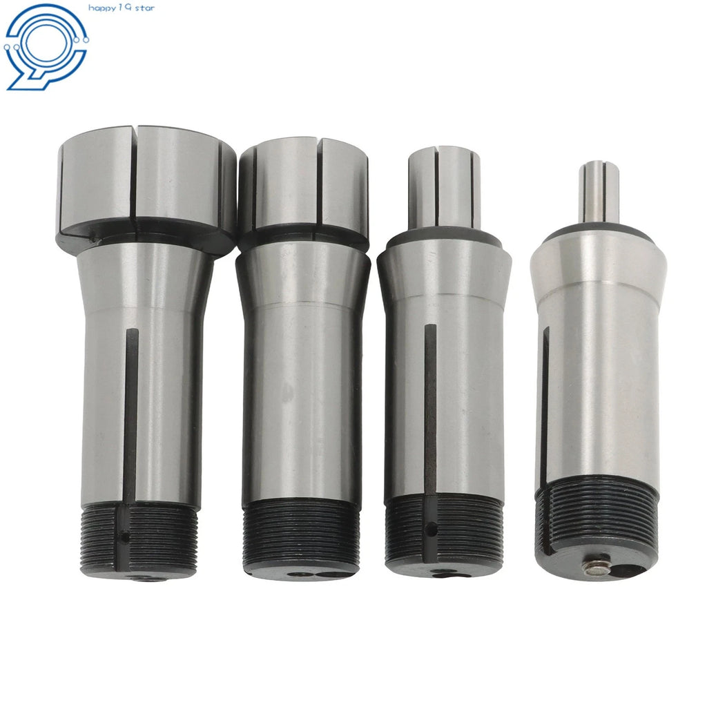 Set of 4 Precision 5C Expanding Collets for Lathe Chuck Tool (1/4-1-15/16)