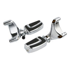 Chrome Footpeg Mounts for Harley Sportster XL 883 1200 (2004–2013)