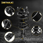 Set of 2 Complete Struts for Kia Spectra (2004–2009)