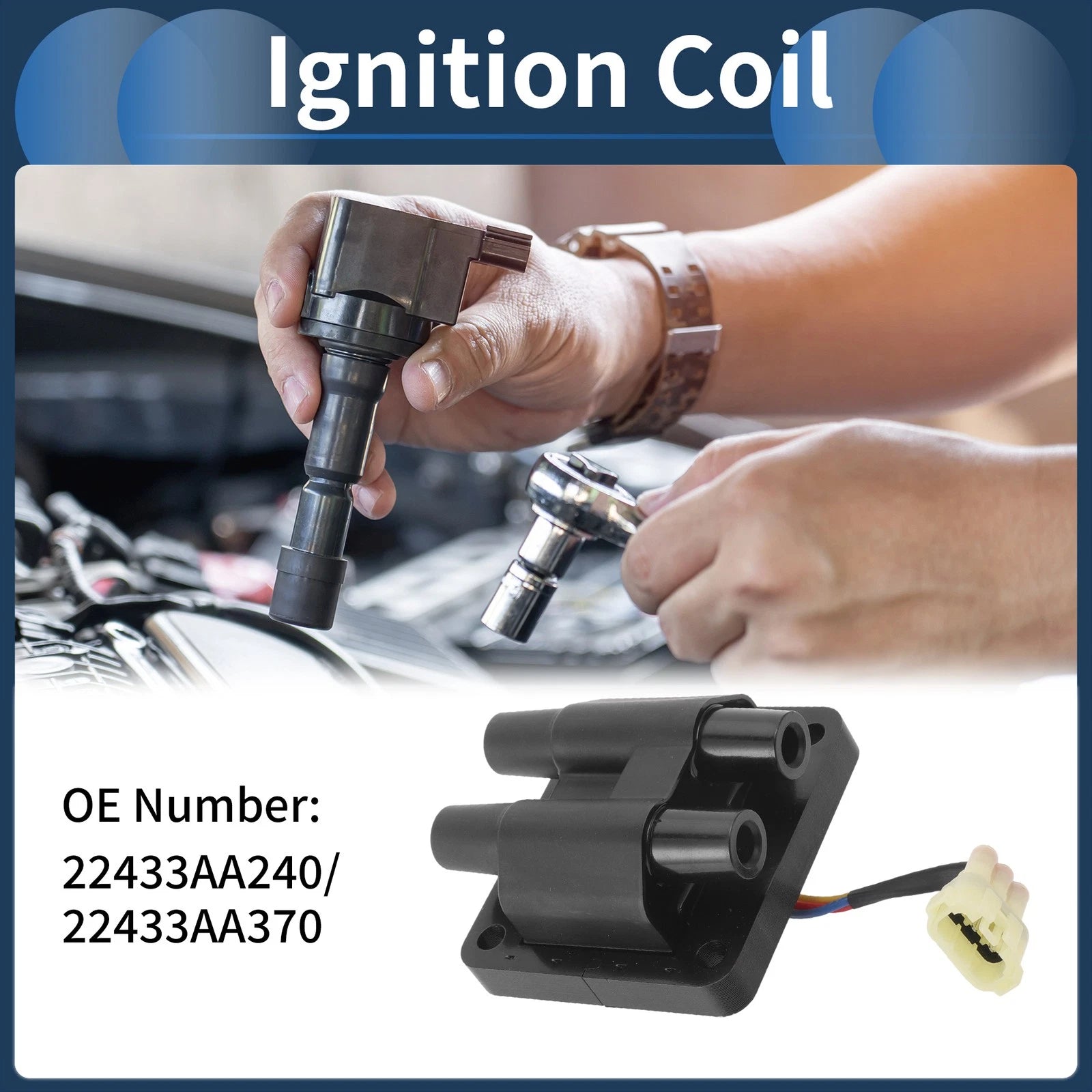 Ignition Coil Pack No. 22433AA240 for Subaru Forester (1998)