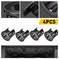 Set of 4 Parking Assist Sensor Bezels for Dodge Ram 1500 (2014–2018)