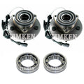 Front and Rear Wheel Bearings & Hubs Kit for Ford F-150 (2015–2020)