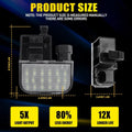 LED Under Hood Light Assembly for Chevy Silverado GMC Sierra 1500/2500/3500 (EPY)