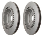 Set of 2 Rear Brake Disc Rotors 320mm for Mercedes C216 W221