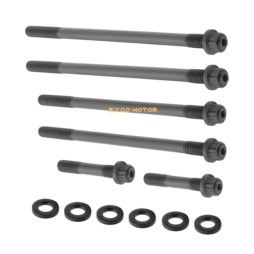 Heavy Duty Cylinder Head Studs Bolts for Yamaha Raptor 660 YFM660R (2001–2005)