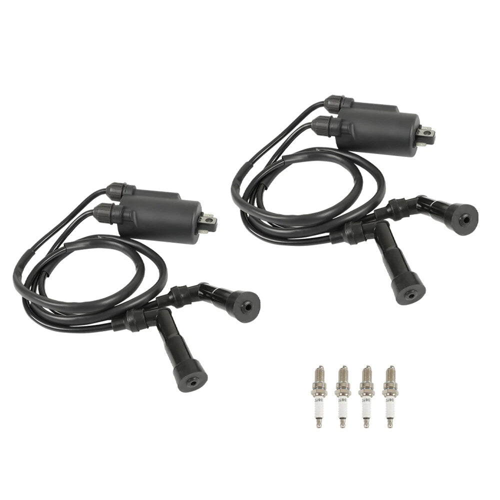 Ignition Coil & Spark Plug Set for Honda Goldwing 1100 1200 CB650 CB750C (1975–1987)