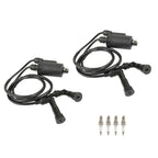 Ignition Coil & Spark Plug Set for Honda Goldwing 1100 1200 CB650 CB750C (1975–1987)